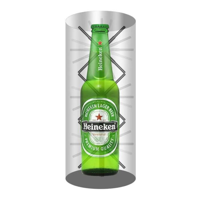 ELLO INDIA 3D HOLOGRAM FAN TUBE - Human-Sized 3D Hologram Display Cabinet (6ft Tall Display, 7ft Overall) - Enclosed Multi-Fan System