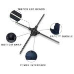 Elloindia 3D Hologram fan