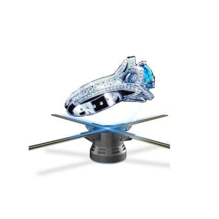ELLOindia 52cm 3D Hologram fan with bluetooth