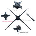 elloindia 80cm 3D Hologram fan