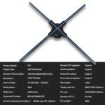 Elloindia 65cm 3D Hologram fan