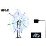 ELLO INDIA 150cm Professional 3D Hologram Fan with HDMI Input (Optical Fiber), High Resolution (2048x2880), 320W Power