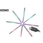 ELLO INDIA 180cm Extreme Scale 3D Hologram Fan with HDMI Input, High Resolution (2048x2512), 400W Power