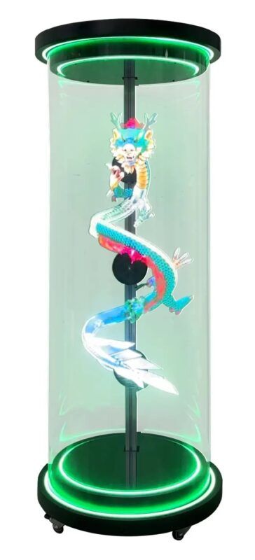 ELLO INDIA 3D HOLOGRAM FAN TUBE - 1080P Resolution, Enclosed Design