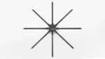 Elloindia 150cm 3D Hologram fan