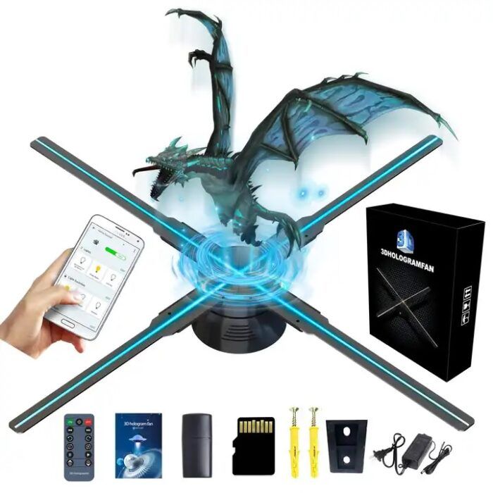 Ello India 46cm 3D Holographic fan