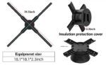 Ello India 46cm 3D Holographic fan