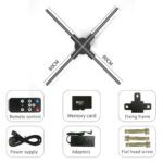 elloindia 80cm 3D Hologram fan