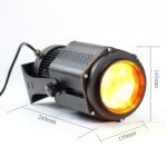 ELLO INDIA 80W LED LINE High Brightness Indoor Projector - 7900 Lumens, IP42, Available in Multiple Colors (Optional Lenses)
